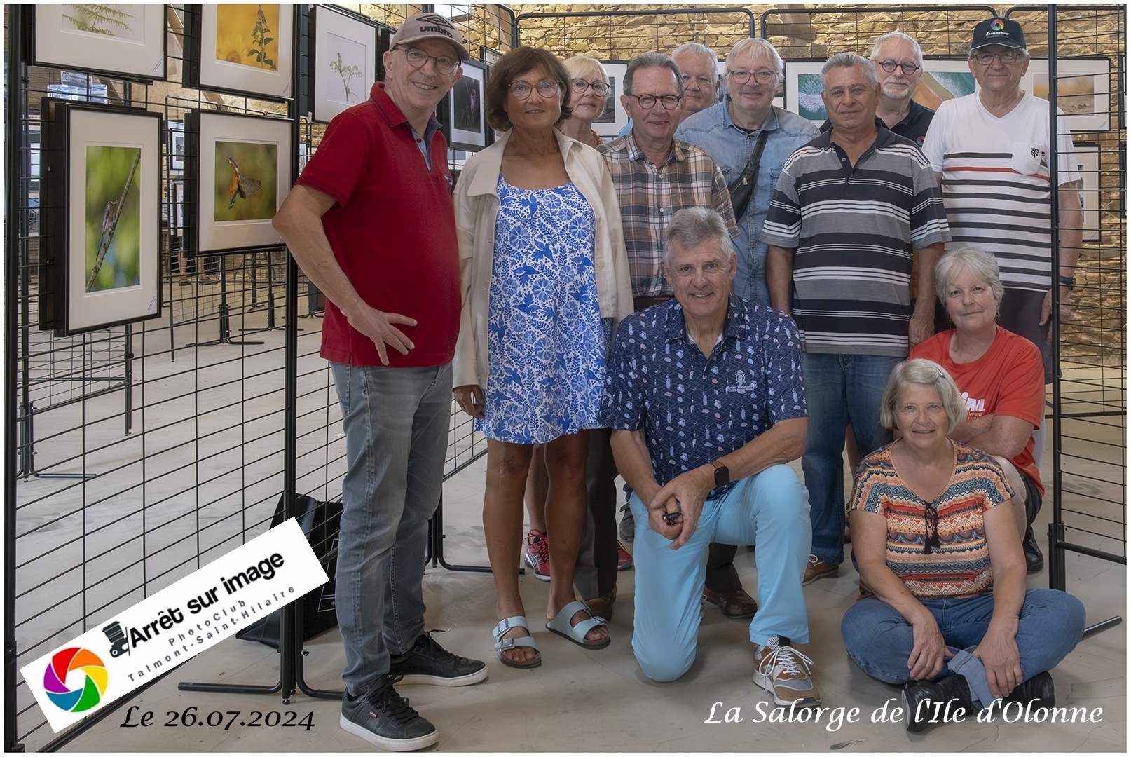 Installation de l'Expo à la Salorge 2024